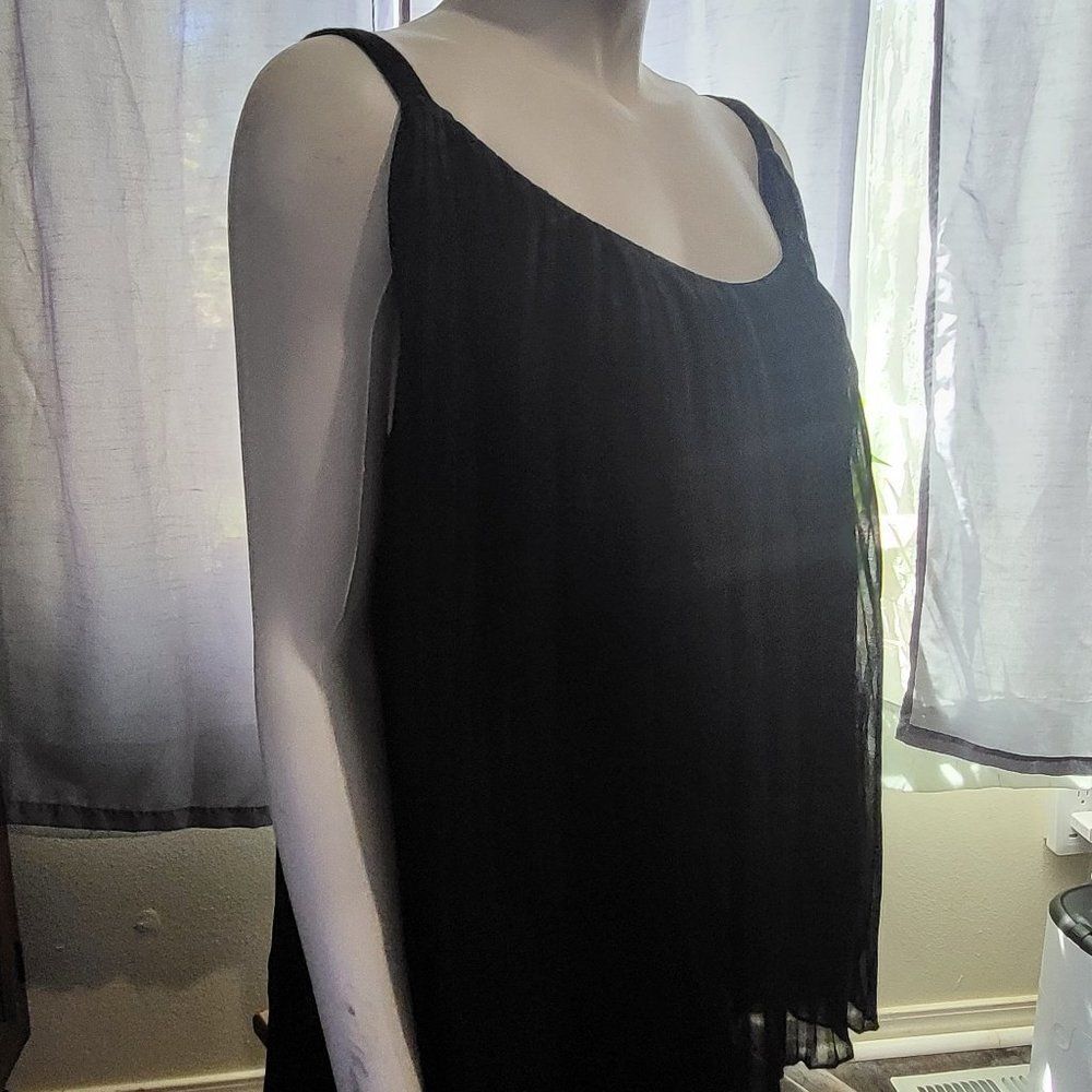 Ana Dress Tank Top with pleats s. XL